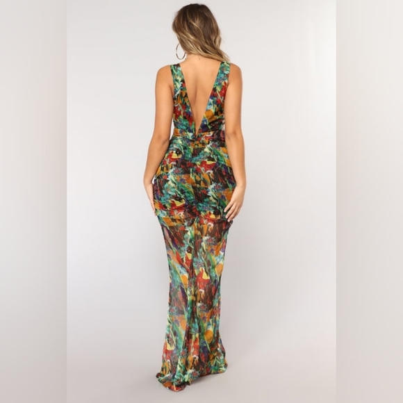 🛍FASHION NOVA grow your garden maxi dress🛍 - Picture 5 of 10